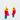 Glitch Earrings - Bold Neon Geometric